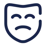 Mask Sad SVG Icon
